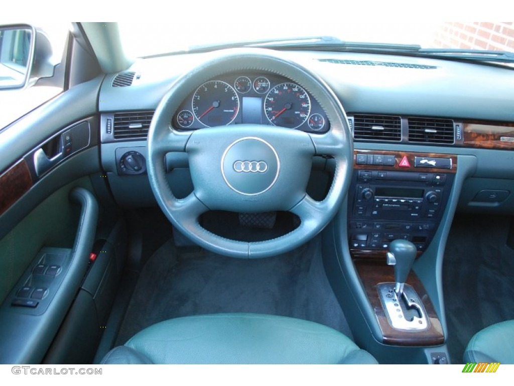 2002 Audi Allroad 2.7T quattro Fern Green/Desert Grass Dashboard Photo #80791739