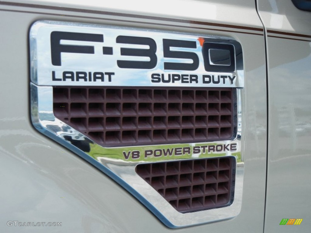 2008 Ford F350 Super Duty Lariat Crew Cab 4x4 Marks and Logos Photos