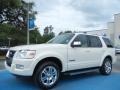 2008 White Sand Tri coat Ford Explorer Limited #80785130