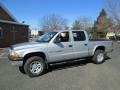 2001 Bright Silver Metallic Dodge Dakota Sport Quad Cab 4x4  photo #3