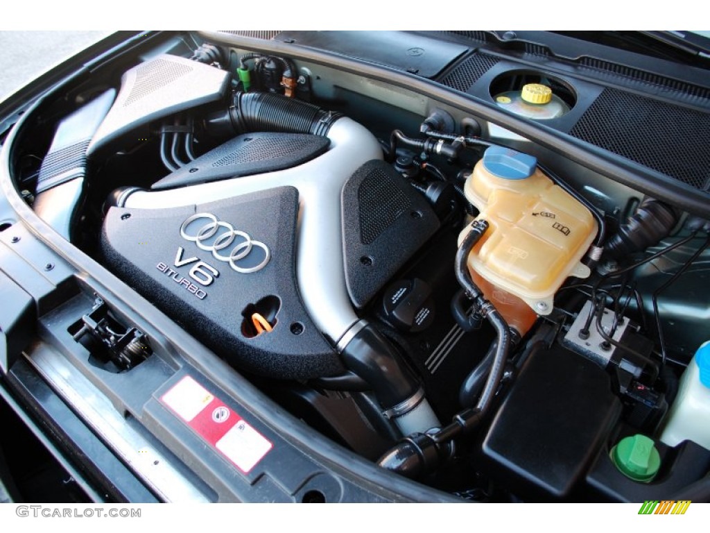 2002 Audi Allroad 2.7T quattro 2.7 Liter Turbocharged DOHC 30-Valve V6 Engine Photo #80792713