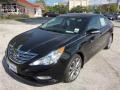 2013 Midnight Black Hyundai Sonata Limited 2.0T  photo #2