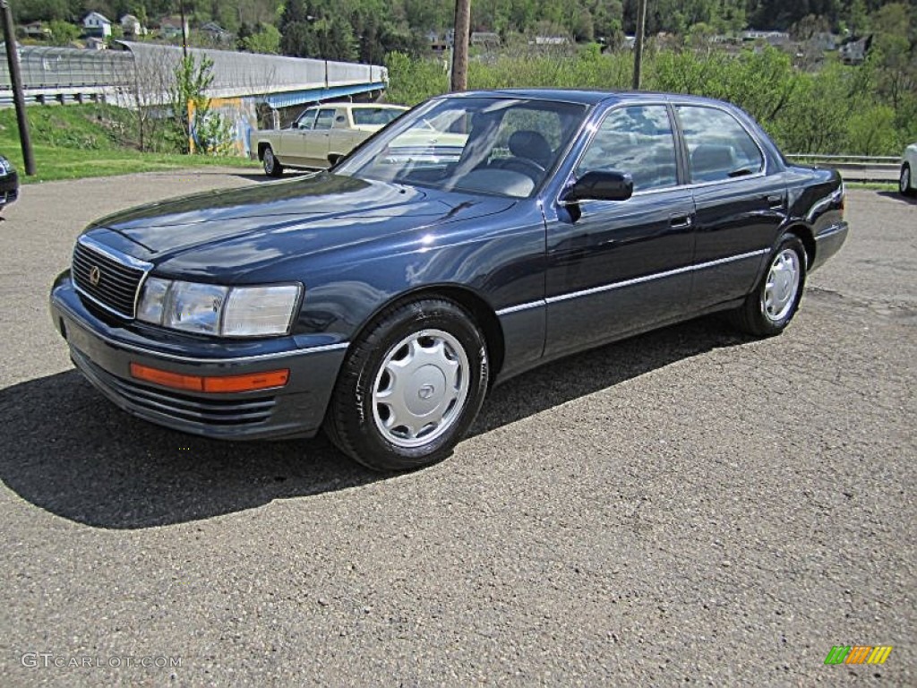 Midnight Indigo Pearl 1993 Lexus LS 400 Exterior Photo #80793728