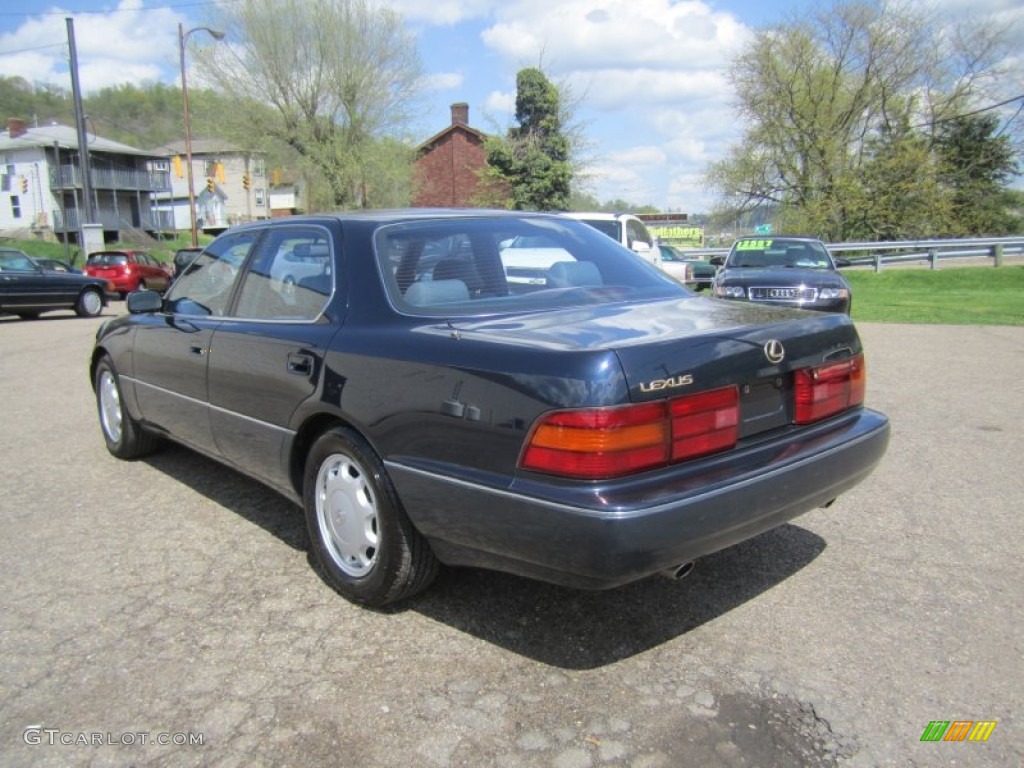 Midnight Indigo Pearl 1993 Lexus LS 400 Exterior Photo #80793836