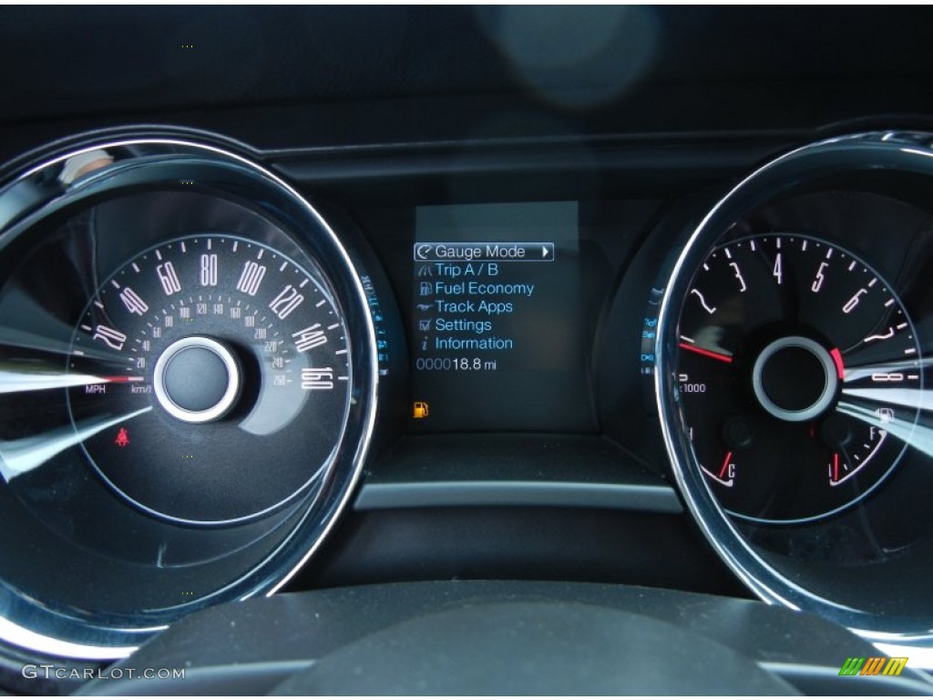 2014 Ford Mustang GT/CS California Special Convertible Gauges Photos