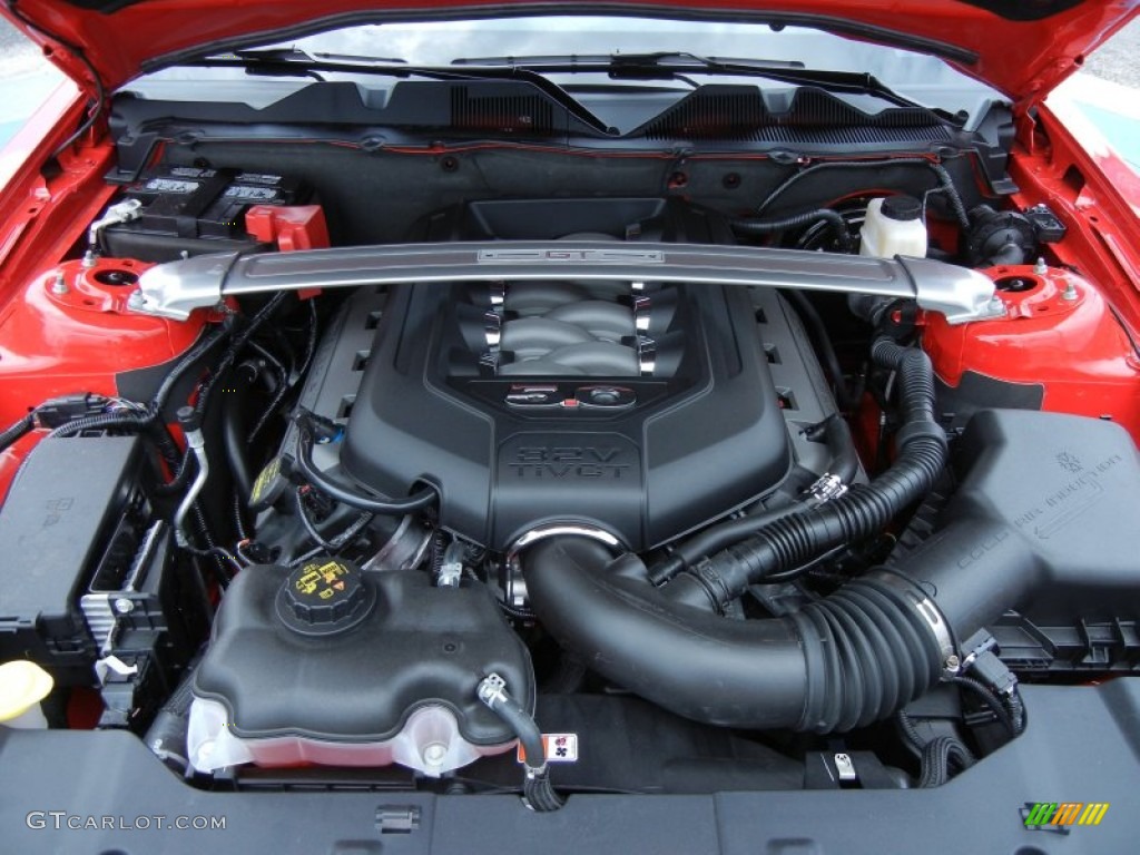 2014 Ford Mustang GT/CS California Special Coupe 5.0 Liter DOHC 32-Valve Ti-VCT V8 Engine Photo #80795156