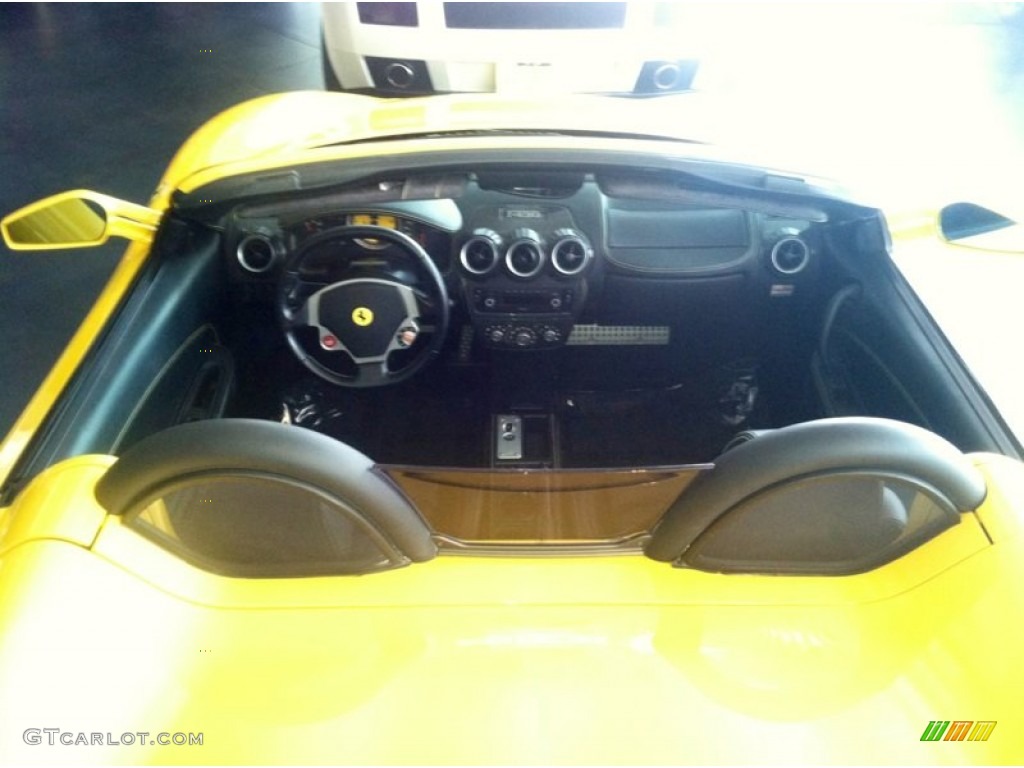 2007 F430 Spider F1 - Giallo Modena DS (Yellow) / Nero photo #6