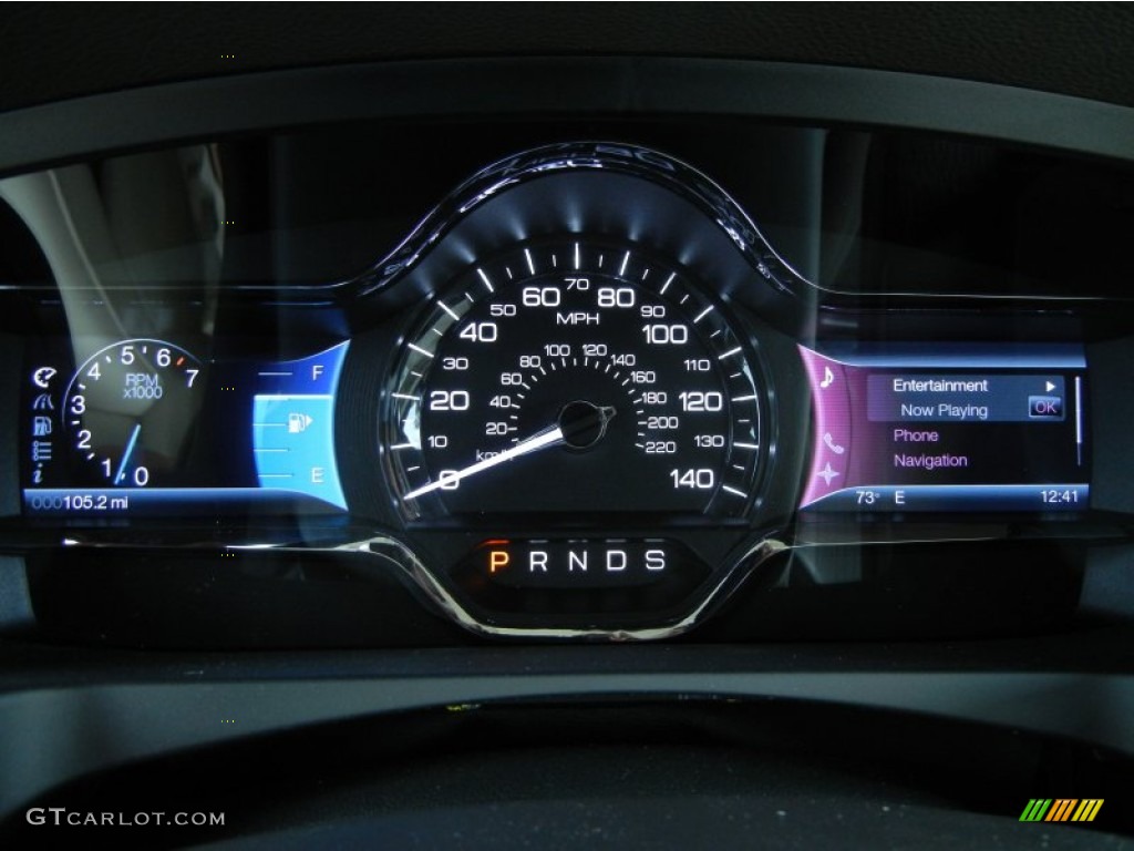 2013 Lincoln MKS FWD Gauges Photo #80795415
