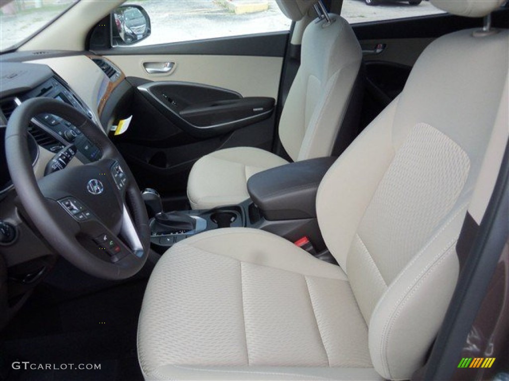 Beige Interior 2013 Hyundai Santa Fe GLS Photo #80795455
