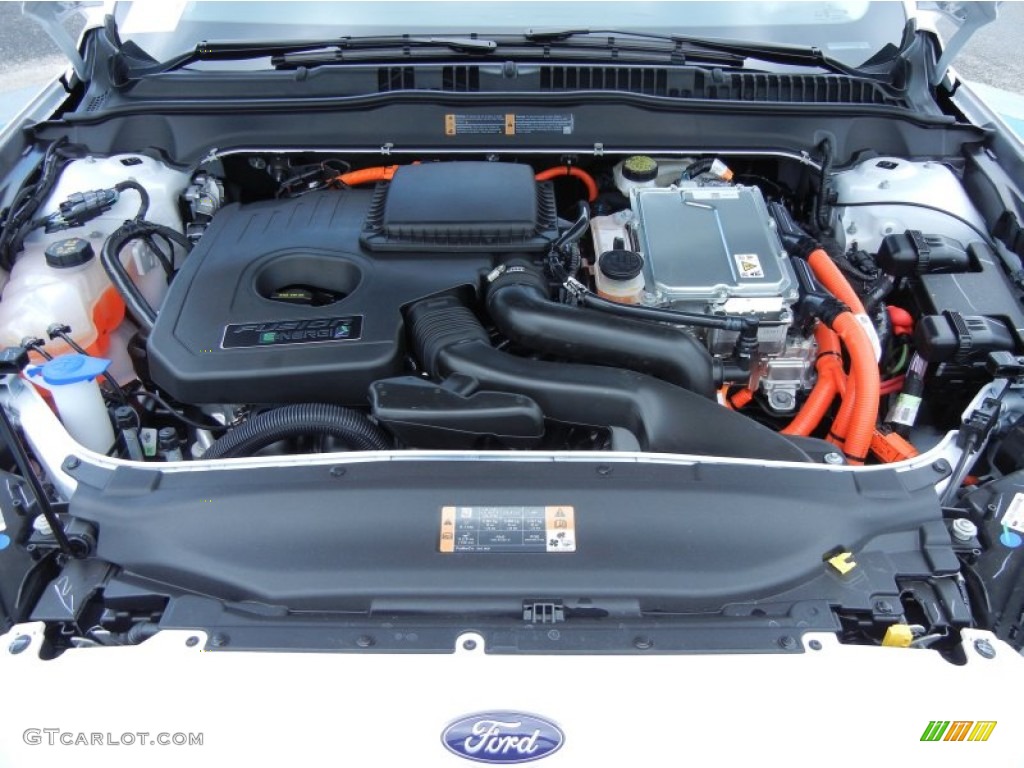 2013 Ford Fusion Energi Titanium 2.0 Liter Energi Atkinson-Cycle DOHC 16-Valve 4 Cylinder Gasoline/Plug-In Electric Hybrid Engine Photo #80795761