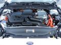 2013 White Platinum Metallic Tri-coat Ford Fusion Energi Titanium  photo #11