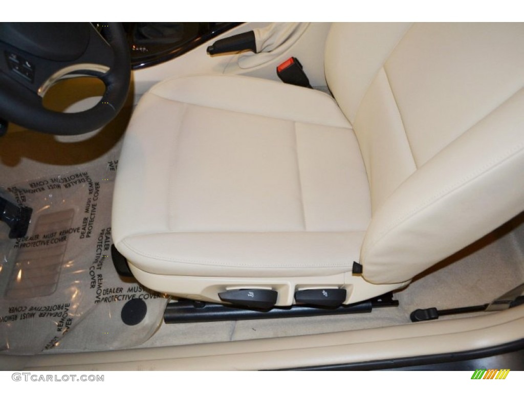 2013 3 Series 328i Coupe - Jet Black / Cream Beige photo #6