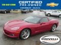 2008 Crystal Red Metallic Chevrolet Corvette Coupe  photo #1