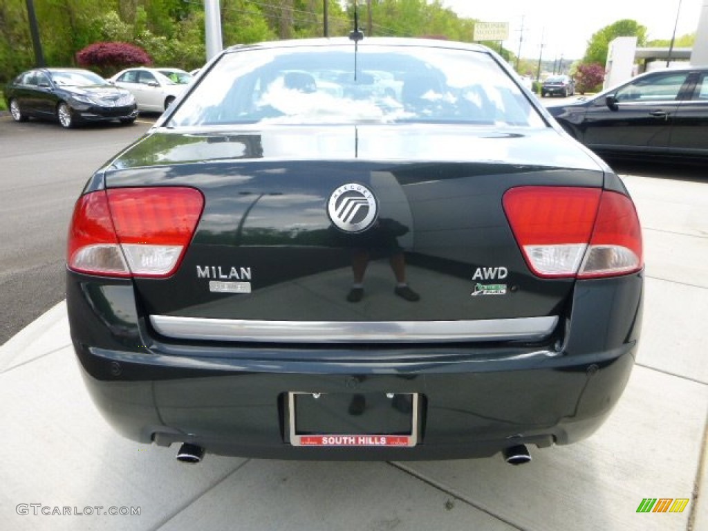 2010 Milan V6 Premier AWD - Atlantis Green Metallic / Dark Charcoal photo #4