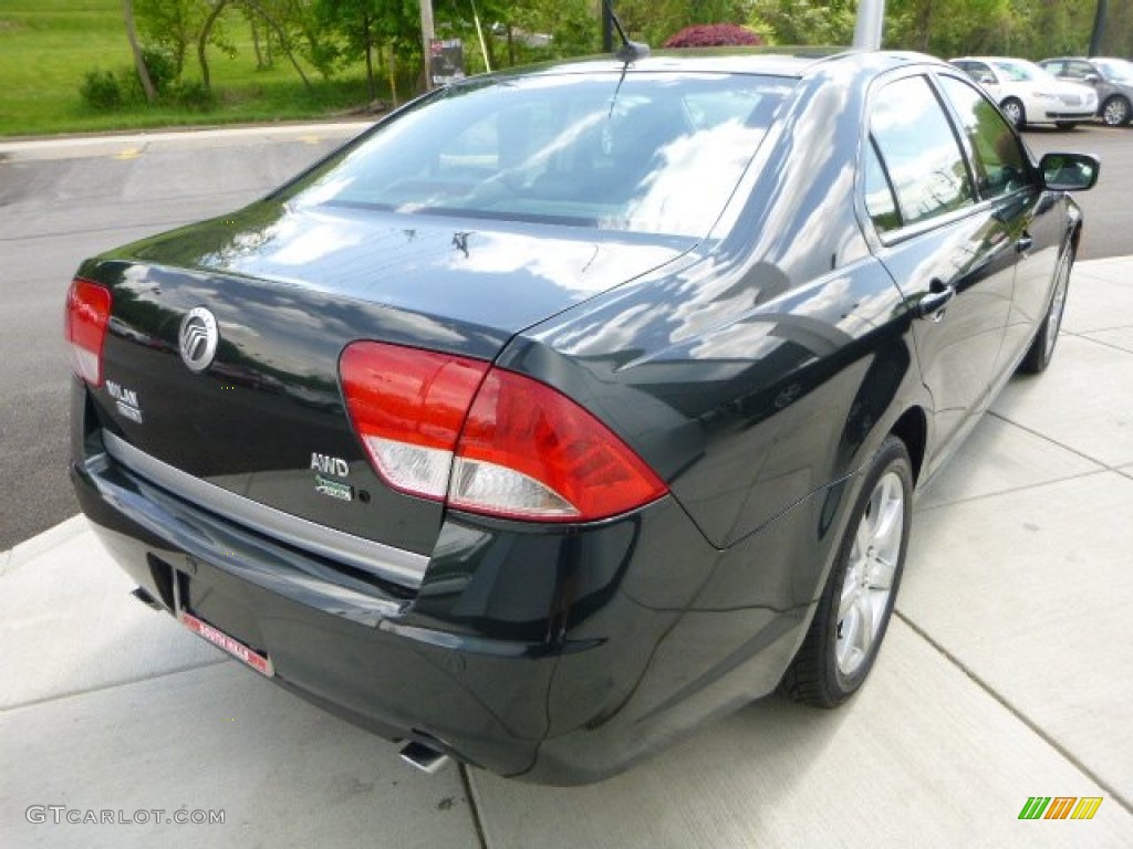 2010 Milan V6 Premier AWD - Atlantis Green Metallic / Dark Charcoal photo #5
