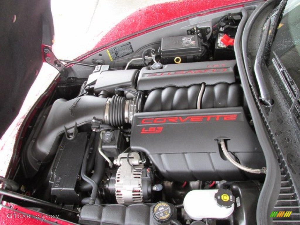 2008 Corvette Coupe - Crystal Red Metallic / Ebony photo #12