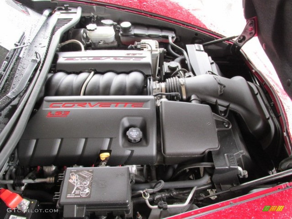 2008 Corvette Coupe - Crystal Red Metallic / Ebony photo #13