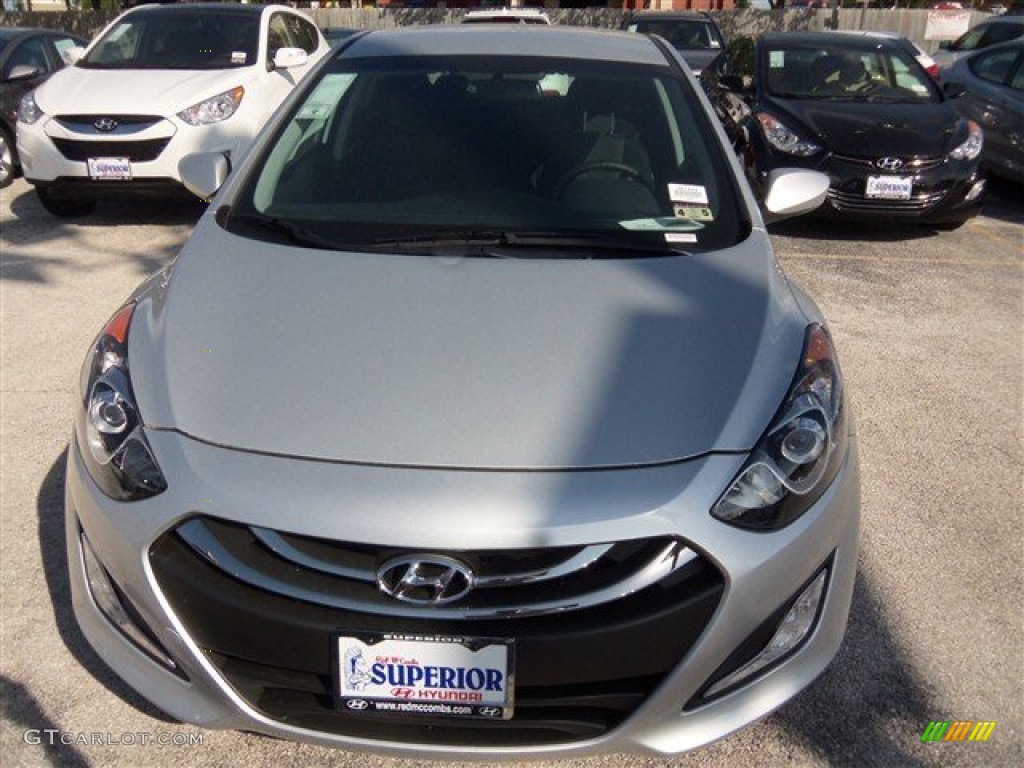 2013 Elantra GT - Silver / Black photo #1