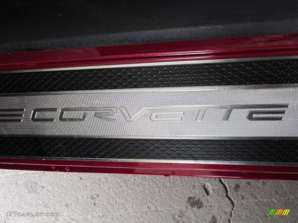 2008 Corvette Coupe - Crystal Red Metallic / Ebony photo #17