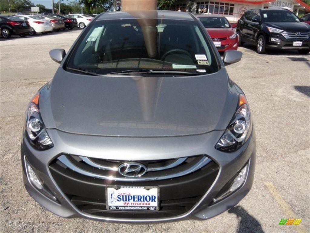 2013 Elantra GT - Titanium Gray Metallic / Black photo #1