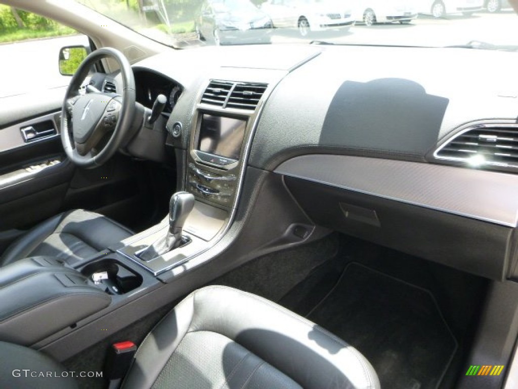 2012 Lincoln MKX AWD Charcoal Black Dashboard Photo #80796690