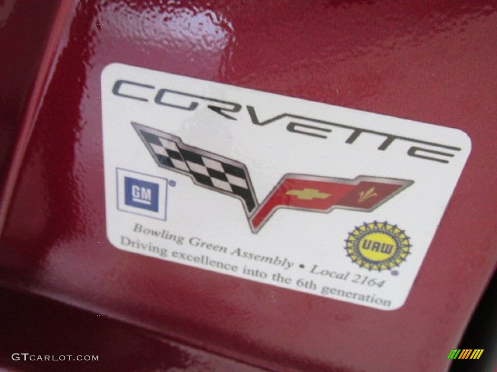 2008 Corvette Coupe - Crystal Red Metallic / Ebony photo #37
