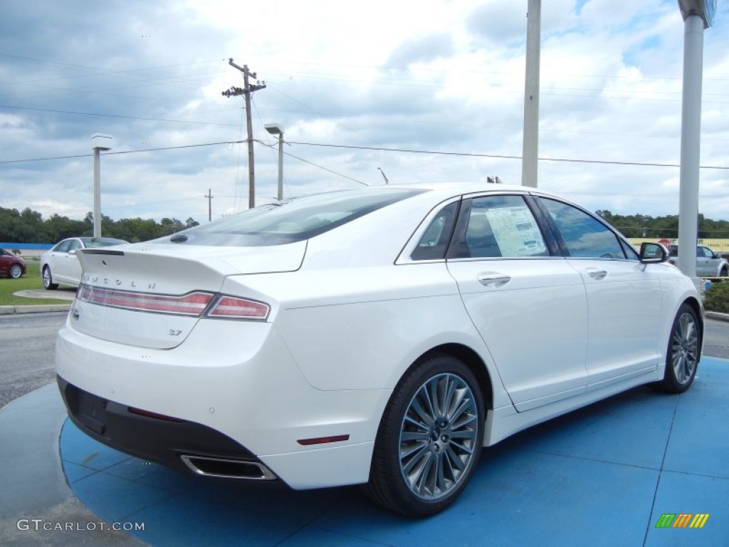 White Platinum 2013 Lincoln MKZ 3.7L V6 FWD Exterior Photo #80796811
