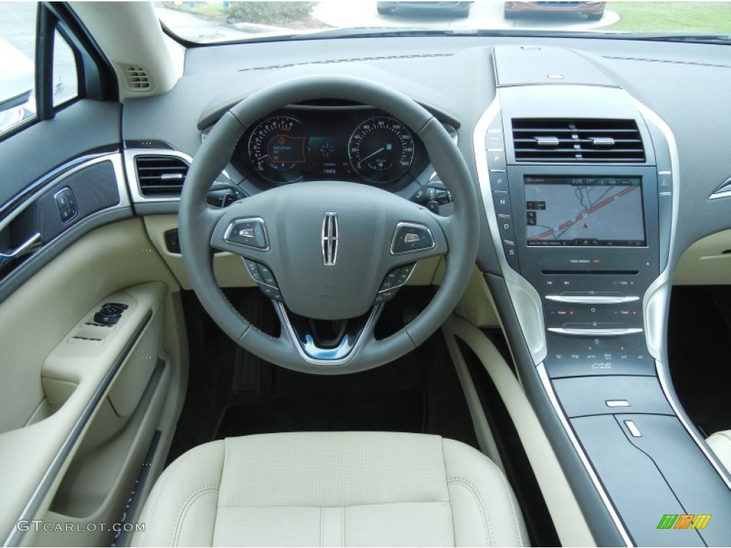 2013 Lincoln MKZ 3.7L V6 FWD Light Dune Dashboard Photo #80796958
