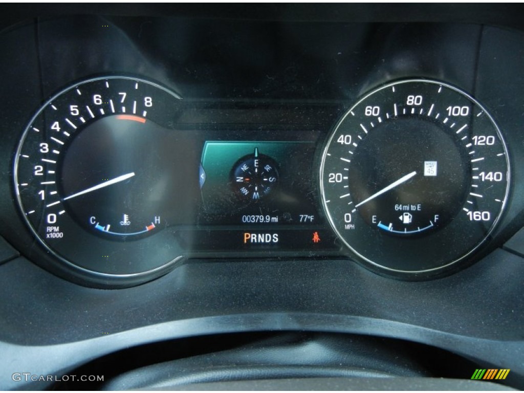 2013 Lincoln MKZ 3.7L V6 FWD Gauges Photo #80796979