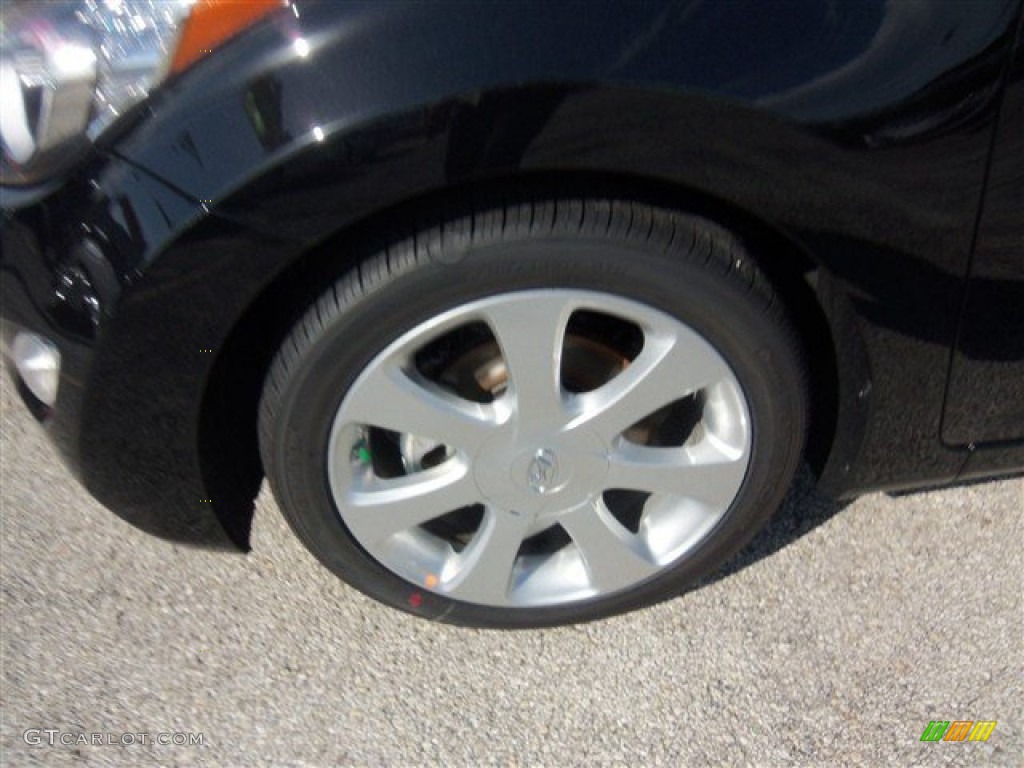 2013 Elantra GLS - Midnight Black / Beige photo #3