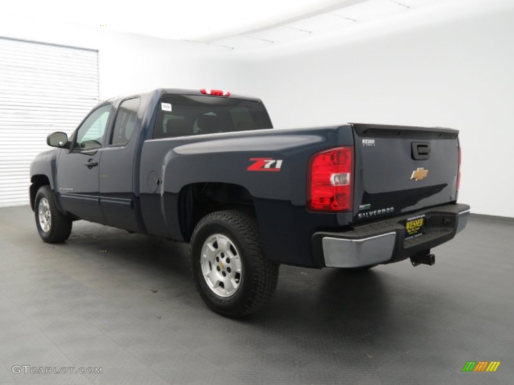 2012 Silverado 1500 LT Extended Cab - Imperial Blue Metallic / Light Titanium/Dark Titanium photo #7