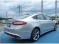 2013 Ingot Silver Metallic Ford Fusion Titanium  photo #3