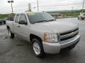 2008 Silver Birch Metallic Chevrolet Silverado 1500 LT Extended Cab 4x4  photo #12