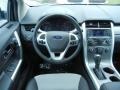 2013 White Platinum Tri-Coat Ford Edge SEL  photo #8