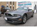 2013 Sterling Gray Metallic Ford Mustang V6 Premium Convertible  photo #1
