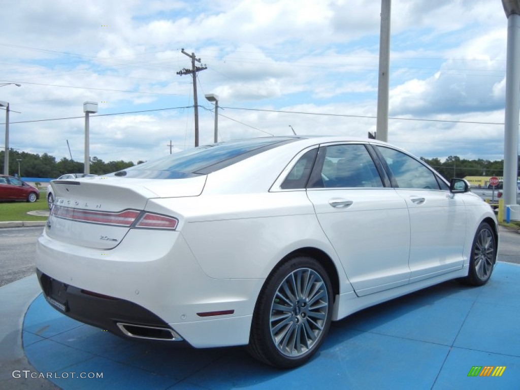 White Platinum 2013 Lincoln MKZ 2.0L EcoBoost FWD Exterior Photo #80800381