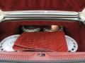 1989 Cadillac Allante Red Interior Trunk Photo