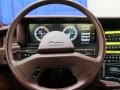 1989 Cadillac Allante Red Interior Steering Wheel Photo