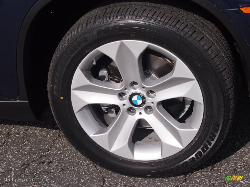 2011 X6 xDrive35i - Monaco Blue Metallic / Oyster photo #2