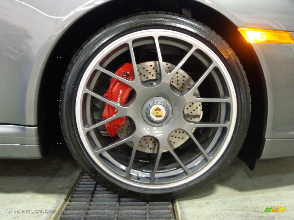 2012 911 Carrera 4 GTS Coupe - Meteor Grey Metallic / Black Leather w/Alcantara photo #11