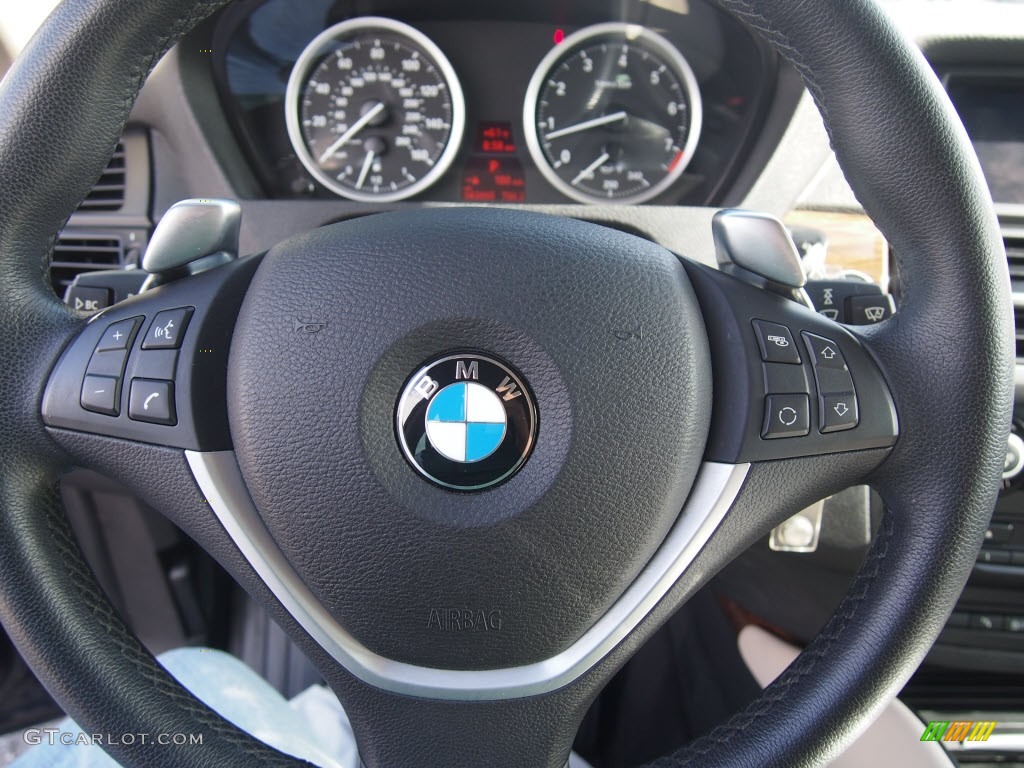 2011 X6 xDrive35i - Monaco Blue Metallic / Oyster photo #18