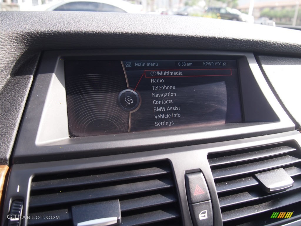 2011 X6 xDrive35i - Monaco Blue Metallic / Oyster photo #21