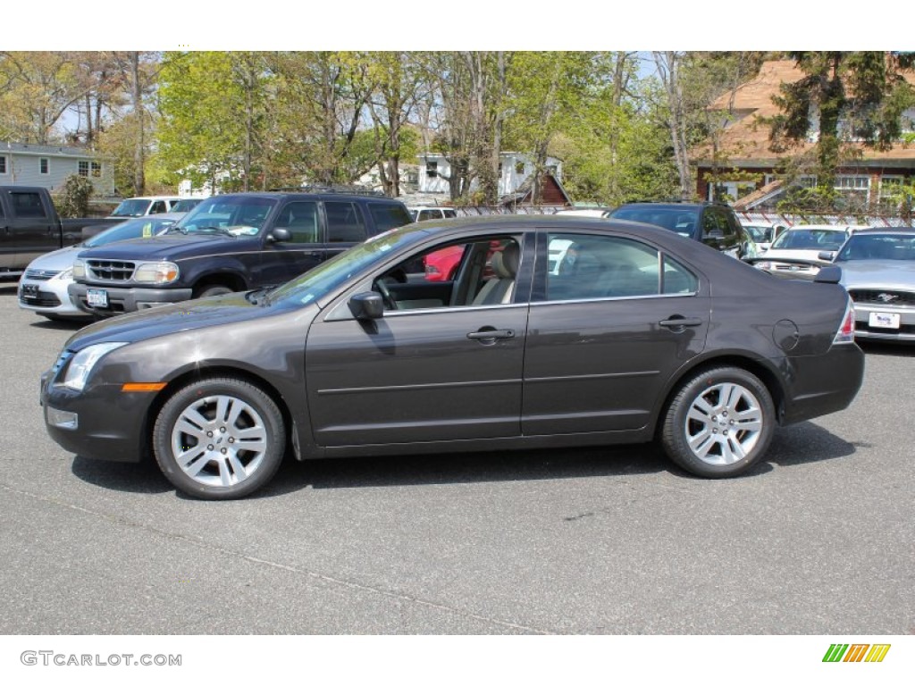 2006 Fusion SEL V6 - Charcoal Beige Metallic / Camel photo #3