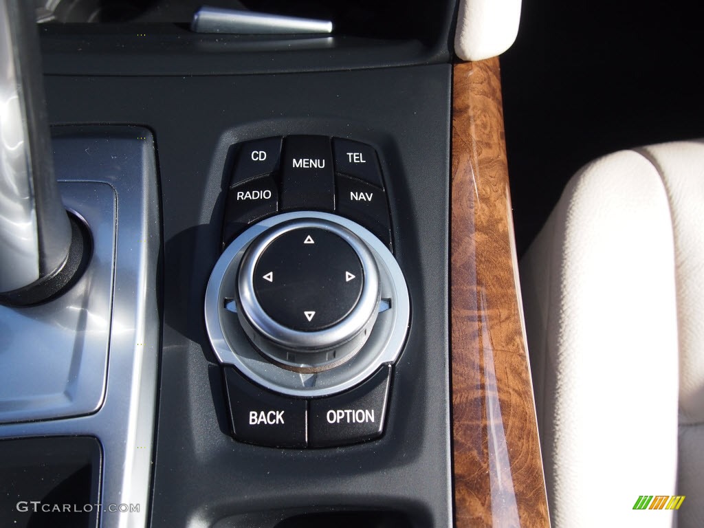 2011 X6 xDrive35i - Monaco Blue Metallic / Oyster photo #25