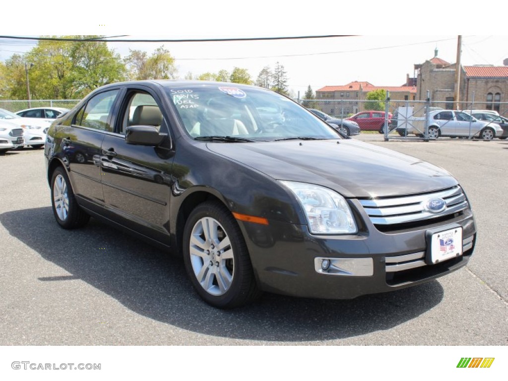 2006 Fusion SEL V6 - Charcoal Beige Metallic / Camel photo #8
