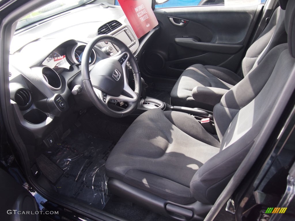 Sport Black Interior 2010 Honda Fit Sport Photo #80802139