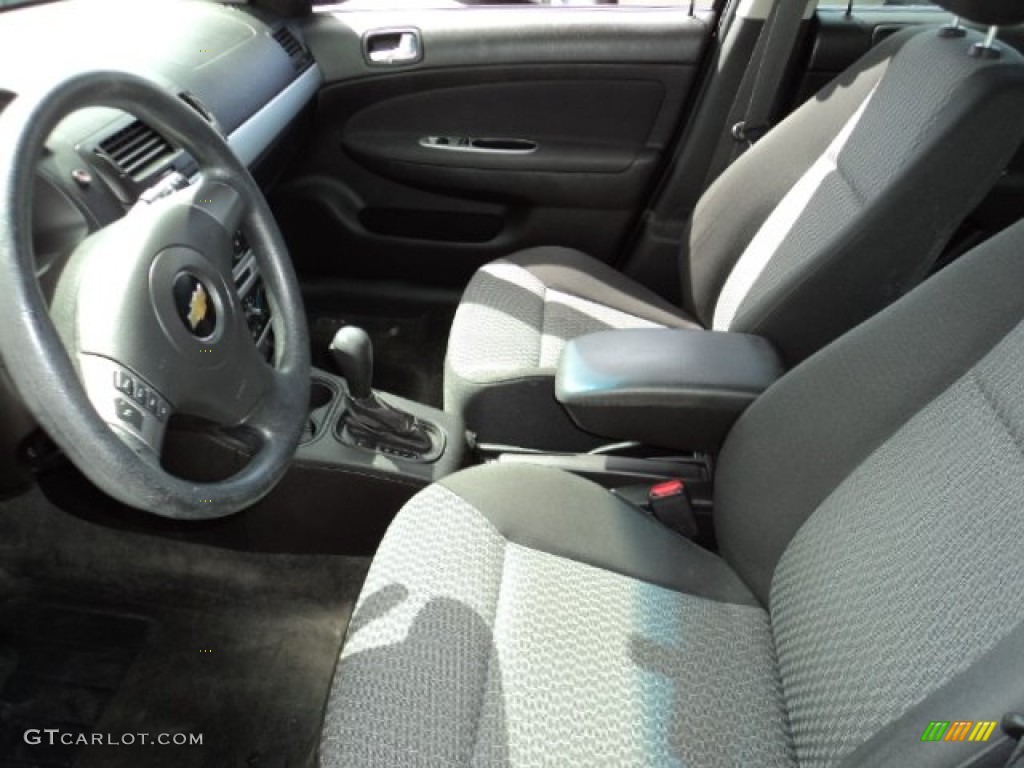 Ebony Interior 2009 Chevrolet Cobalt LT Sedan Photo #80802657