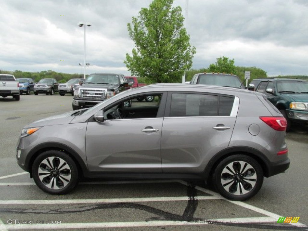 Mineral Silver 2012 Kia Sportage SX AWD Exterior Photo #80802694