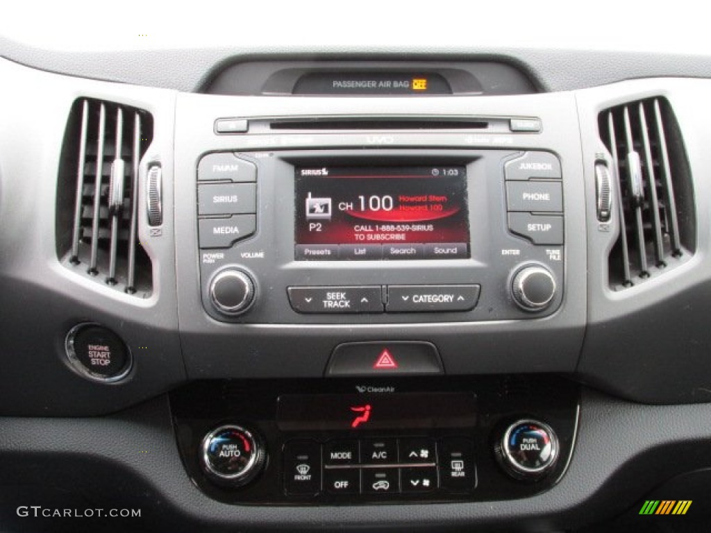 2012 Kia Sportage SX AWD Controls Photo #80802953