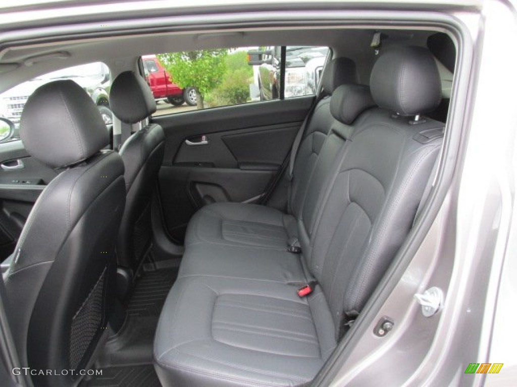 2012 Kia Sportage SX AWD Rear Seat Photo #80803026